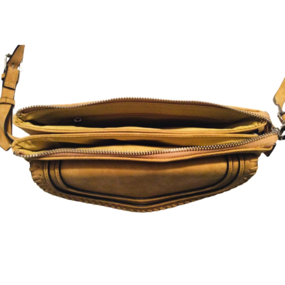 VIOLET RAY Crossbody Bag Mustard Yellow - Picture 4 of 6